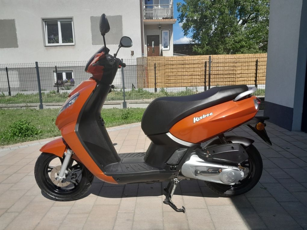 Peugeot Kisbee 50cc 4T, wtrysk,Led, transport, fv, raty