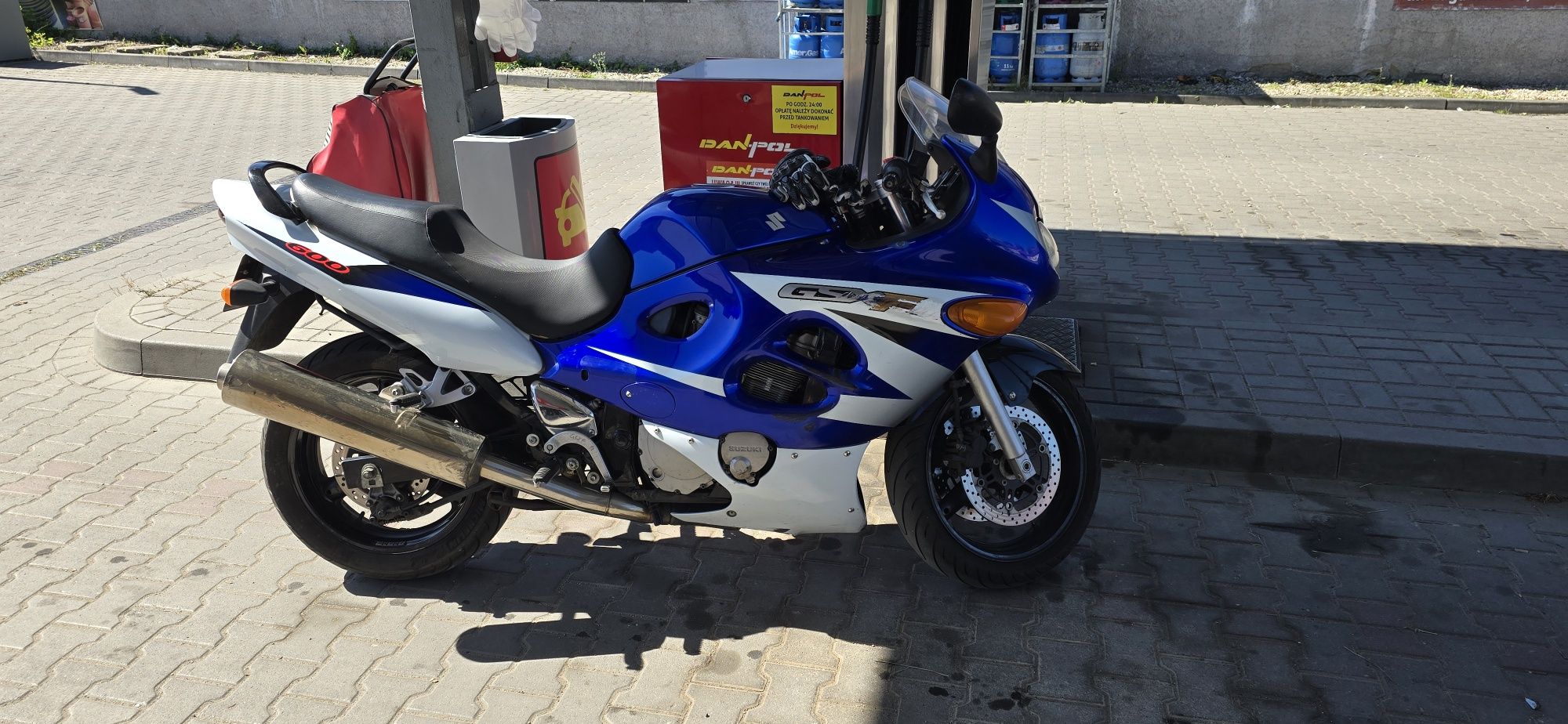Suzuki aj gsx600 17tys przebieg