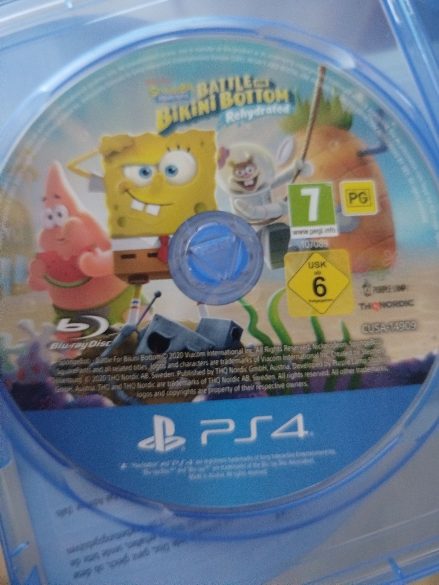 PS4 PS5 SpongeBob gra dzieci