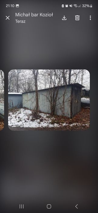 Sprzedam    garaż blaszak  Ruda Śląska  Godula