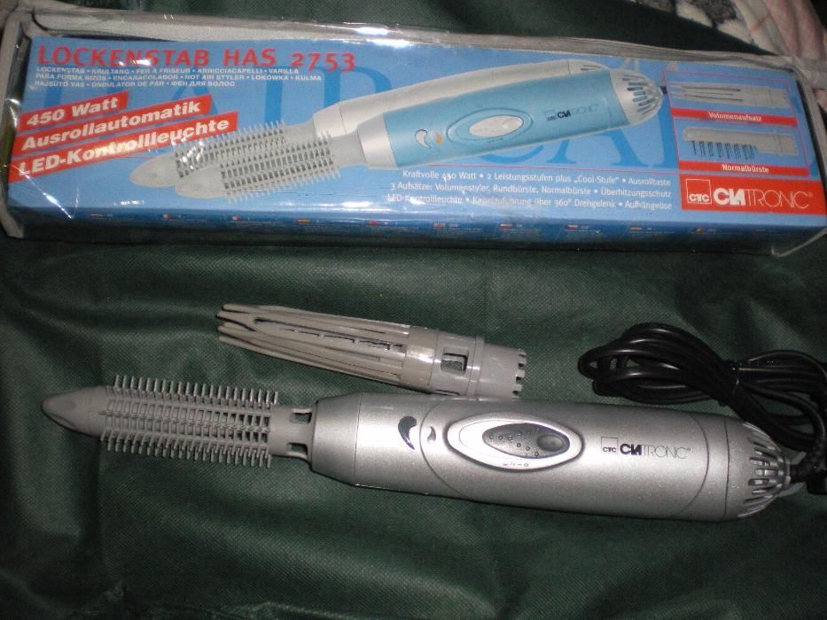 Encaracolador e Modelador de caracóis, Clatronic, novo