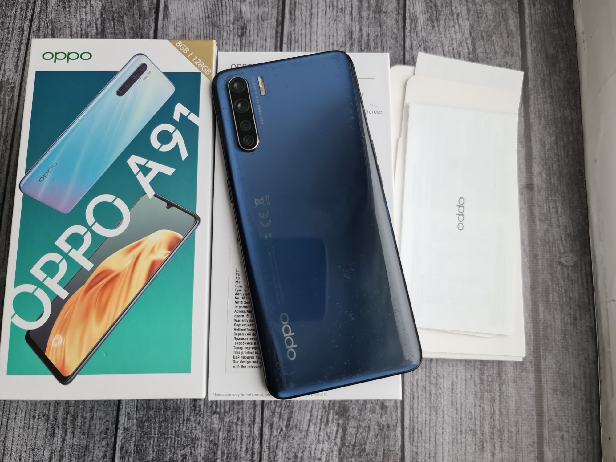 Oppo A91 8+5/128gb duos
