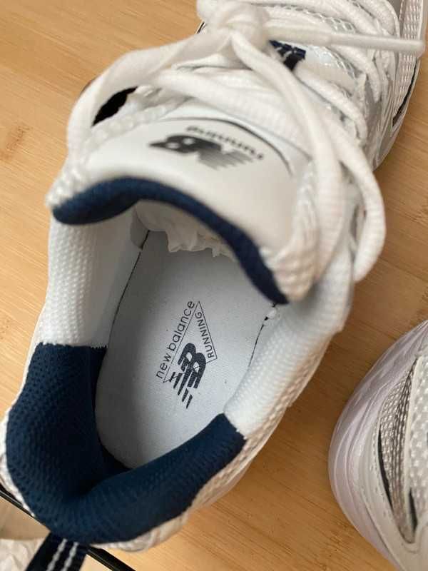 New Balance530_White Sneakersy Damskie_Moda Modne 38.5