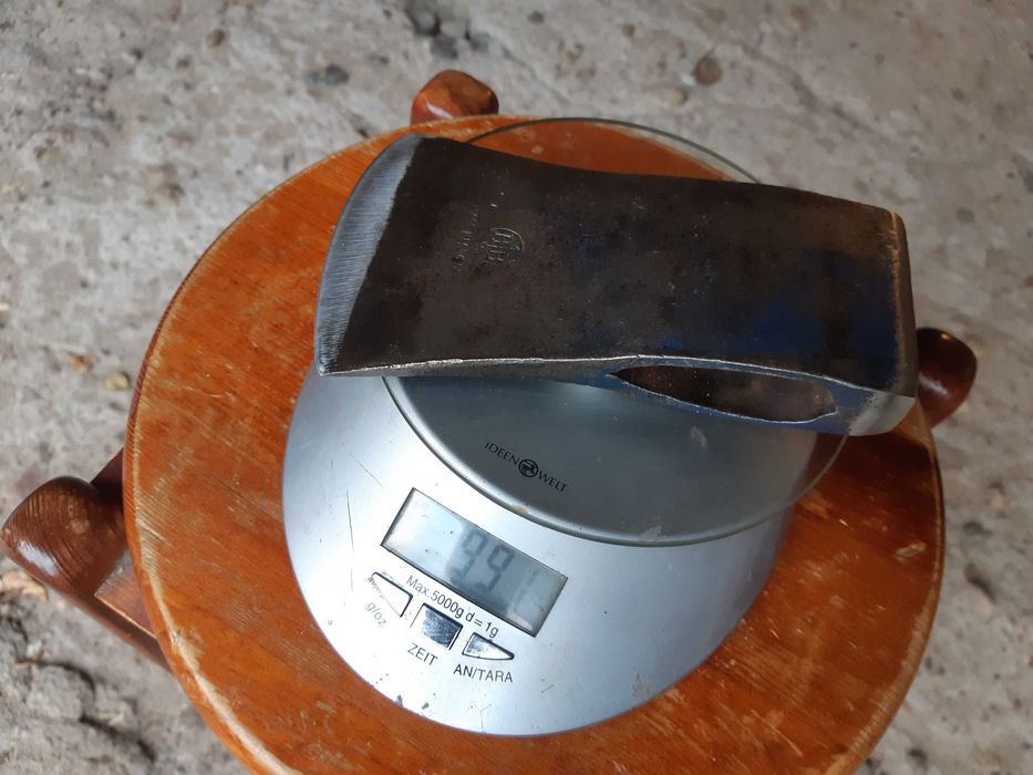 Stara szwedzka siekiera Hults Bruk HB, wzór Yankee