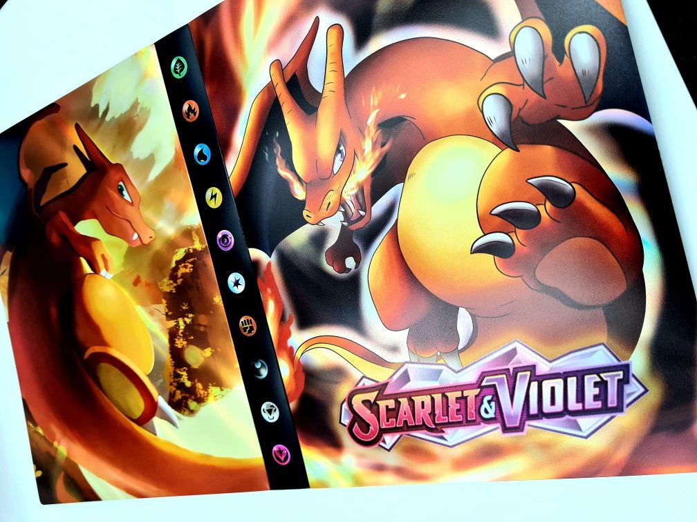 Pokemon album na karty format A5 dla kolekcjonera nowy
