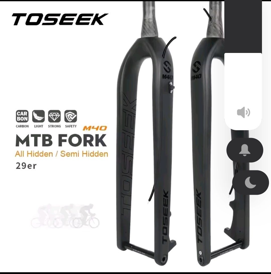 Forquilha TOSEEK Bi_ci_cleta