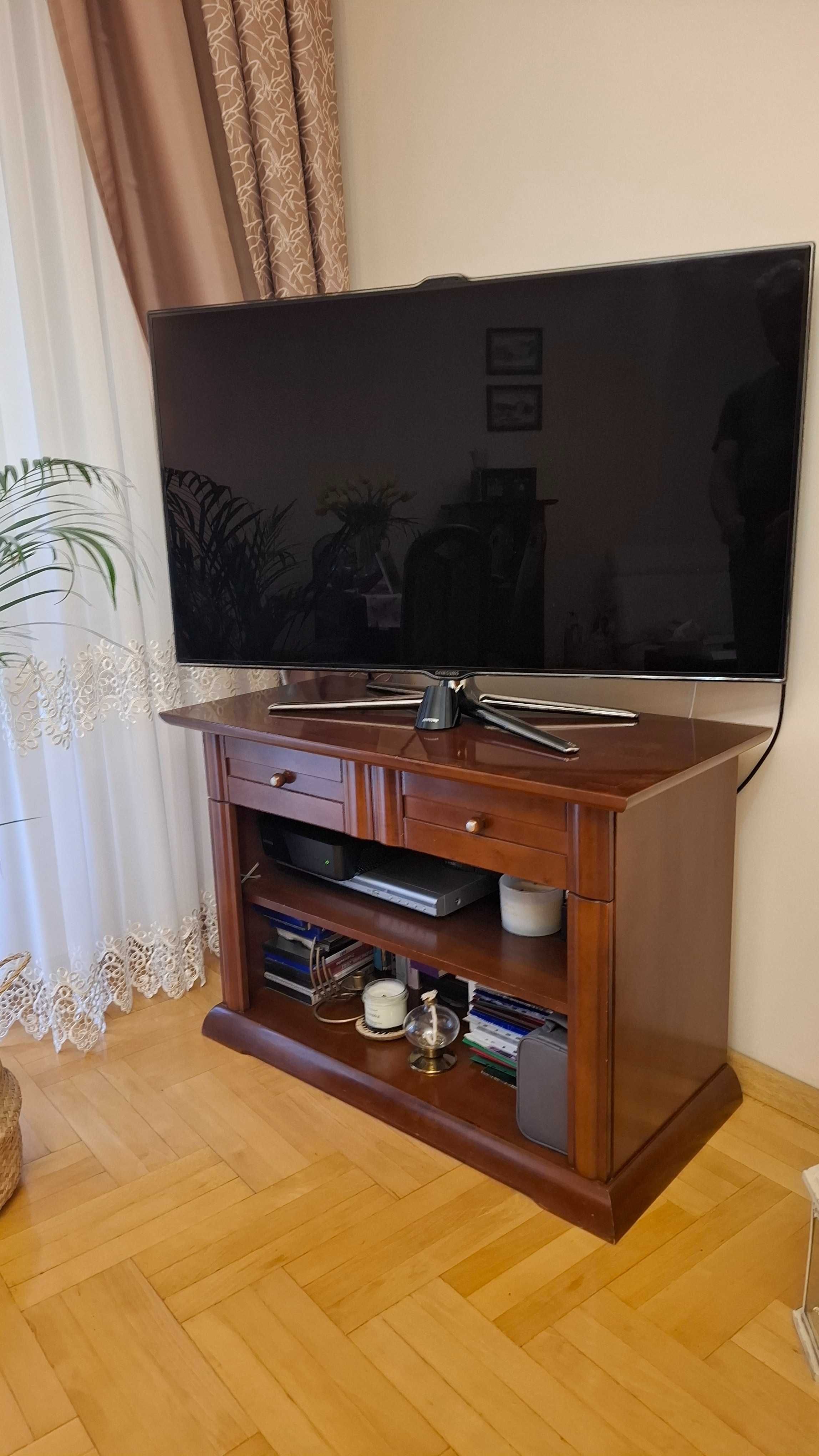 Zestaw mebli klasycznych - czereśnia antyczna - komoda - szafka rtv
