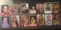 varias cartas de kpop oficiais