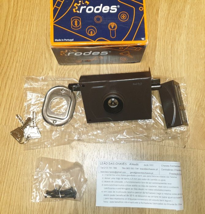 Fechadura Rodes Nova