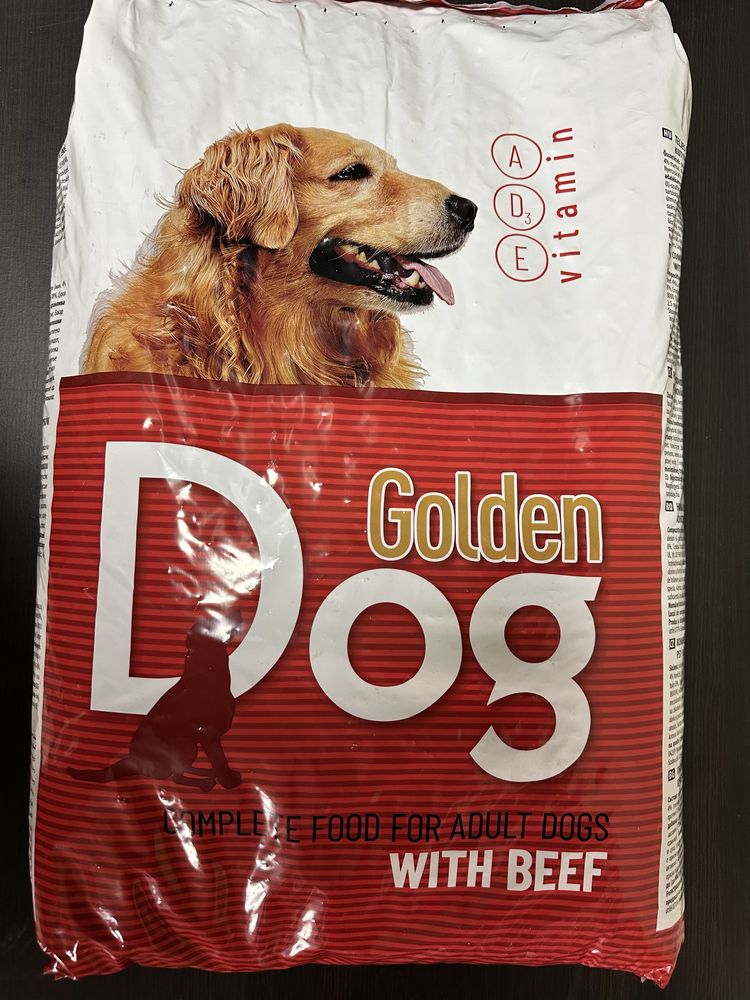 Корм для собак GOLDEN DOG 10 кг