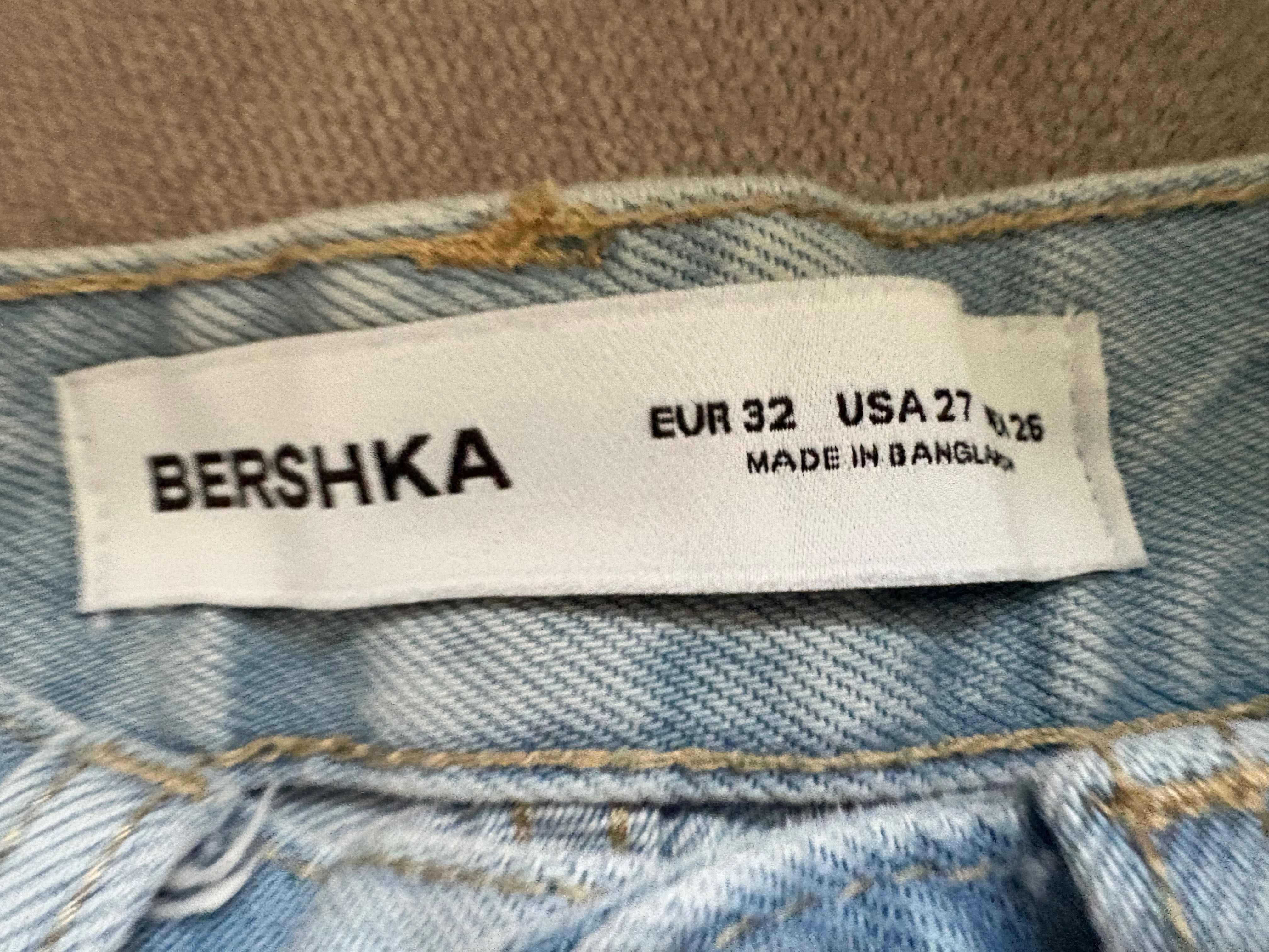 Shorty dziewczęce długie Bershka nowe 32