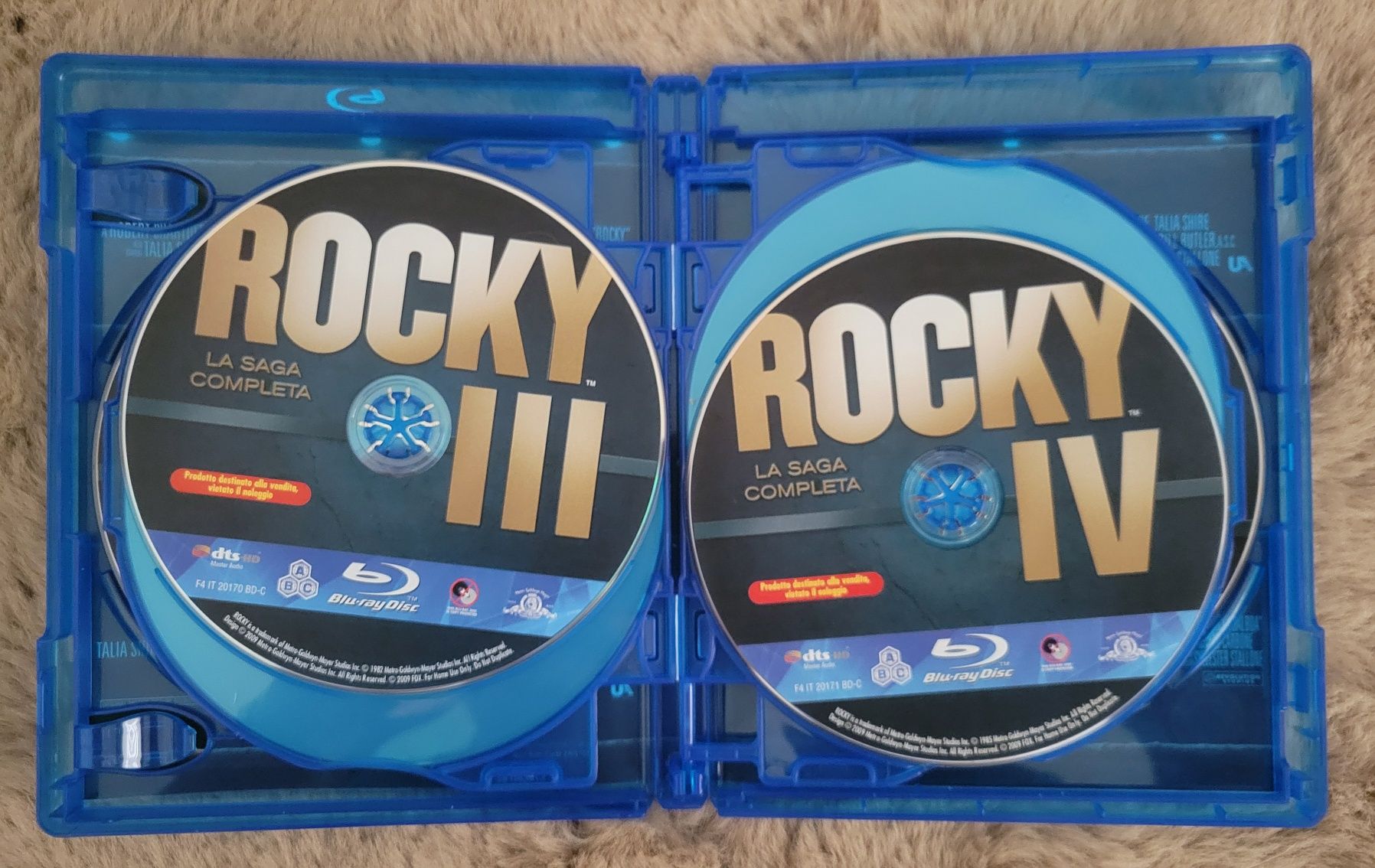 Coletânea Rocky Bluray