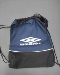 Umbro adidas оригінал сумка рюкзак для взуття перезувного чорна синя