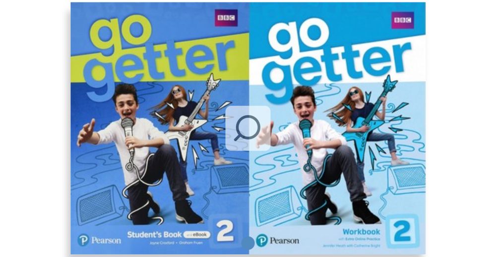 Інтерактивні уроки до книг Go getter 2,3,4 в Canva