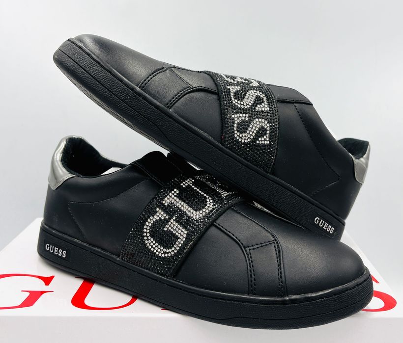 ‼️Nowe oryginalne trampki sneakersy GUESS Connur czarne 40 AZ 057