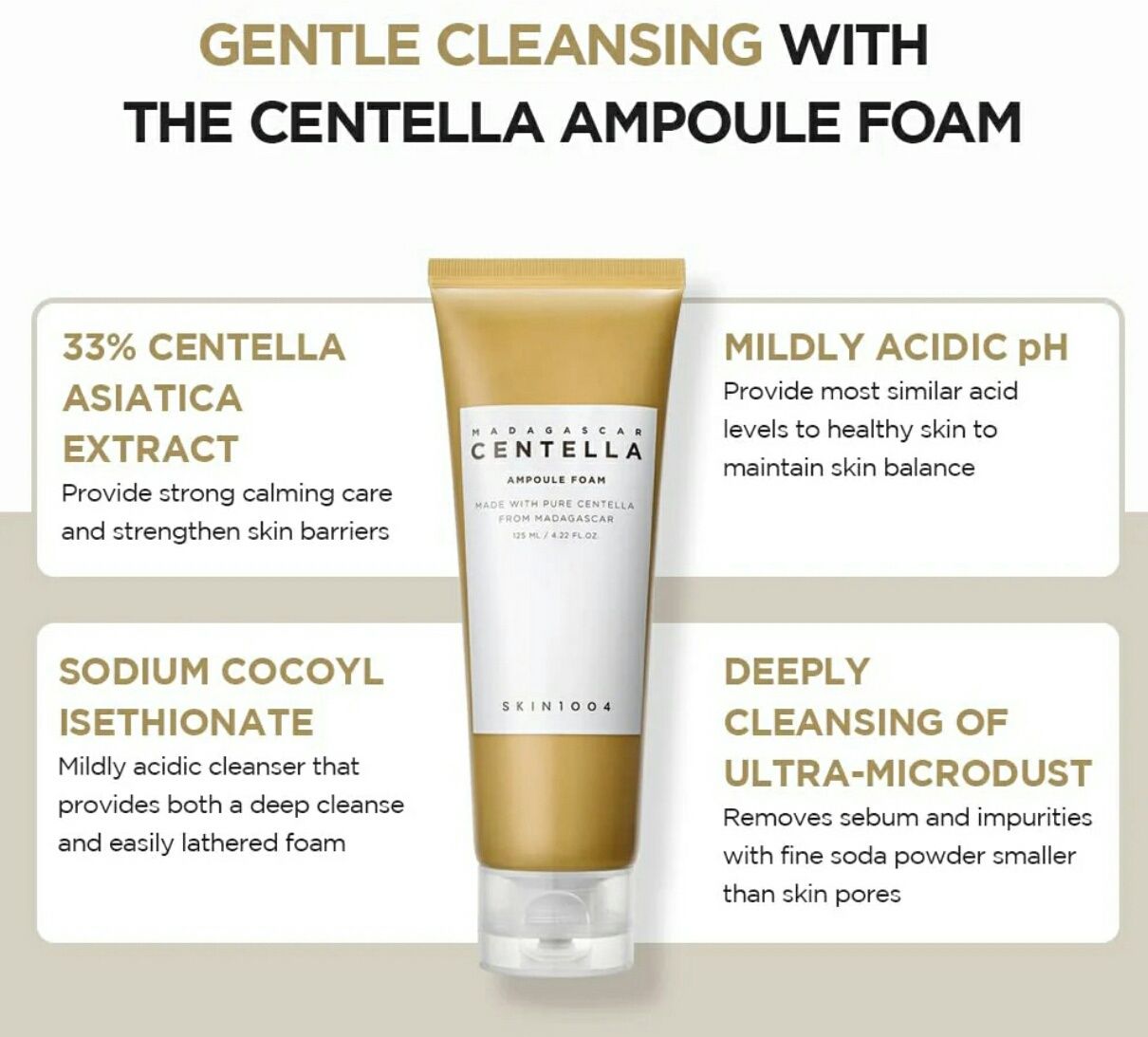 Skin1004 Madagascar Centella Ampoule Foam