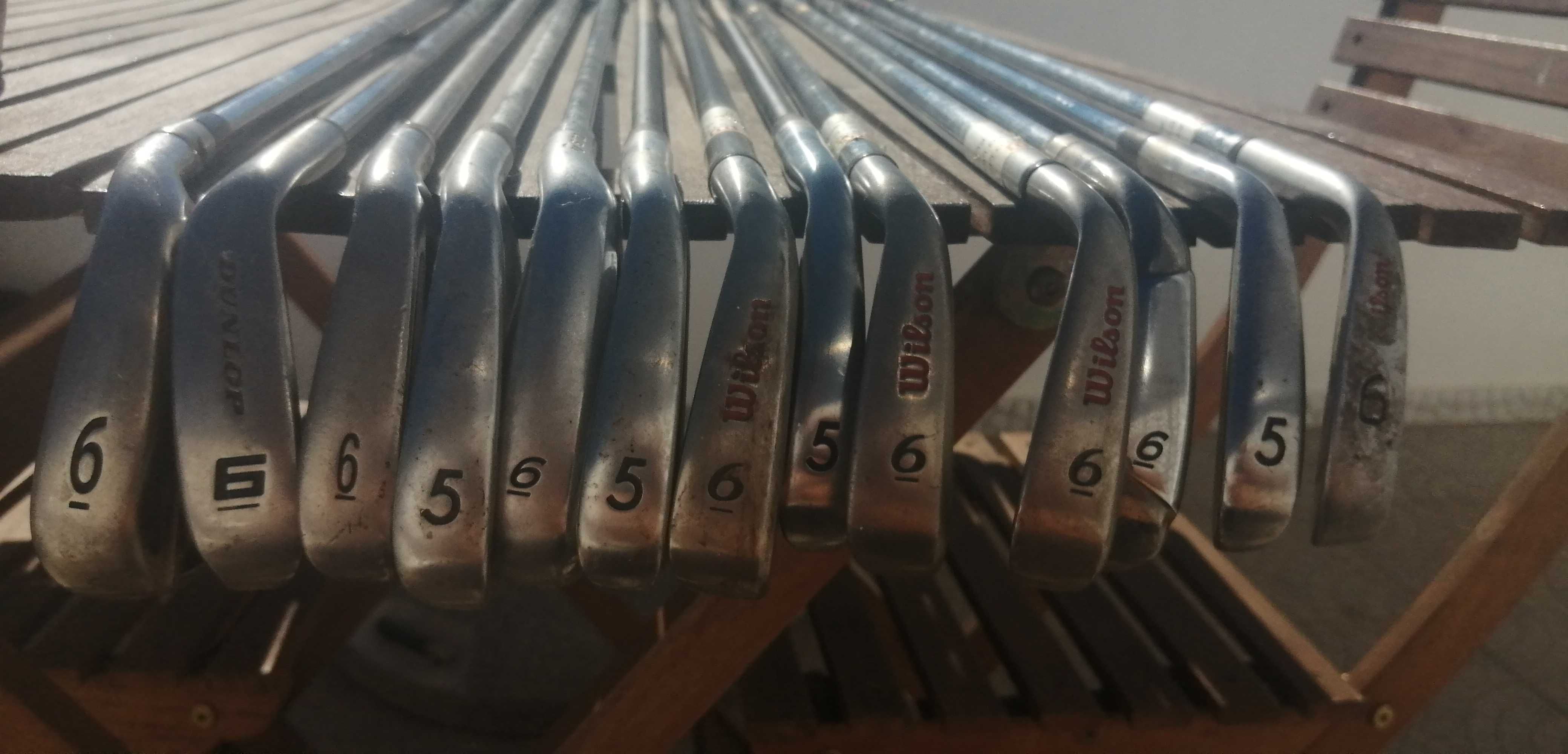 Lote de 5 tacos de golfe variados