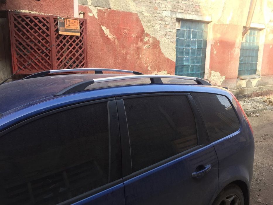 Ford C-Max Рейлинги дуги на крышу (хром)