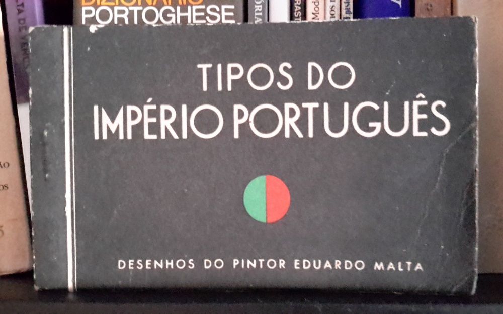 Eduardo Malta - Tipos do Império Português (caderneta de postais)