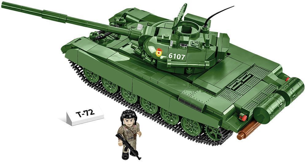Klocki Cobi 2625 Czołg T-72 East Germany/Soviet Armed Forces 680 El
