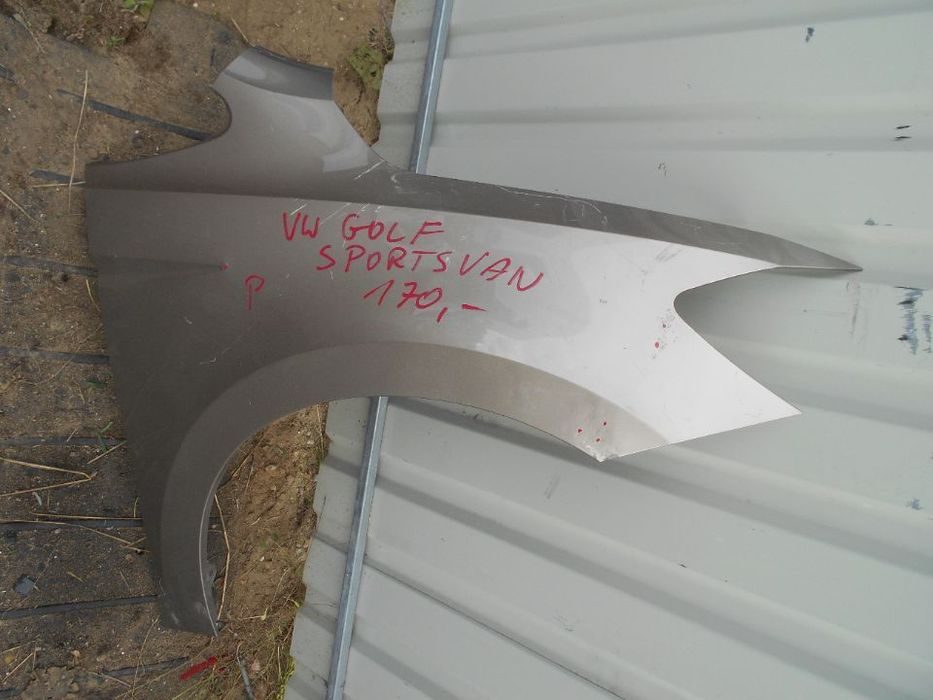 VOLKSWAGEN TOURAN 16-20 BŁOTNIK PRAWY PRZÓD