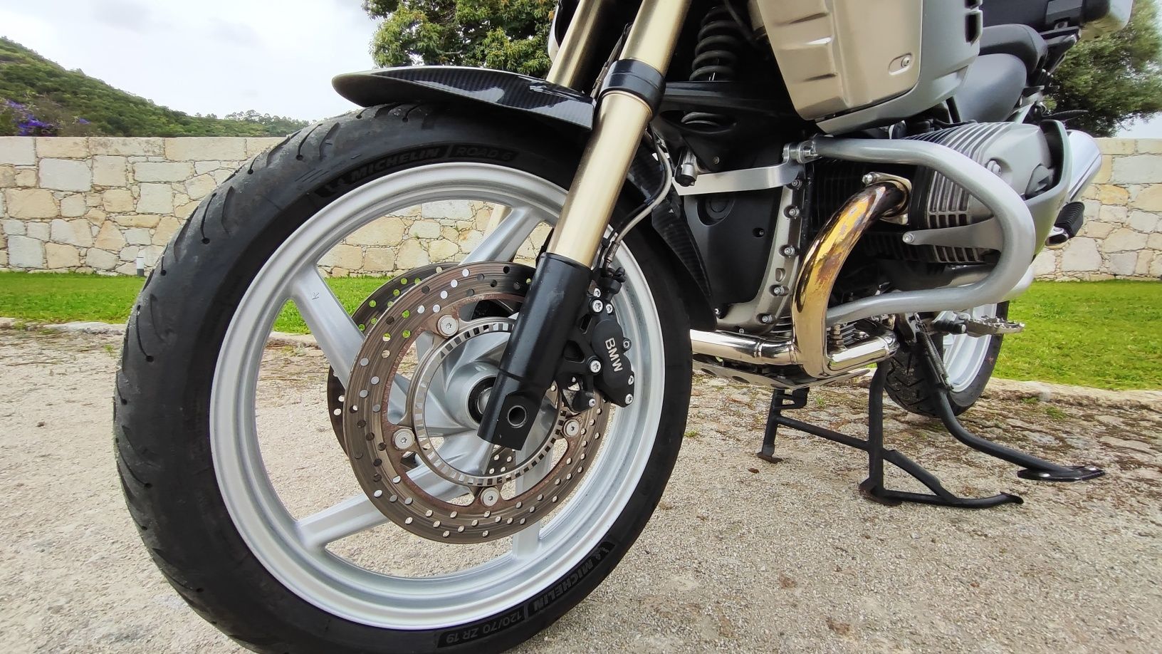 BMW GS 1200 azul