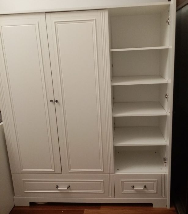 Bellamy Ines Szafa 3-drzwiowa kolor biały