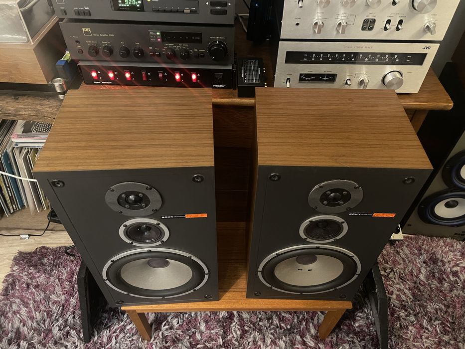 Monitory 3 drozne Sony SS-2070 SEAS  wspaniały  dzwięk