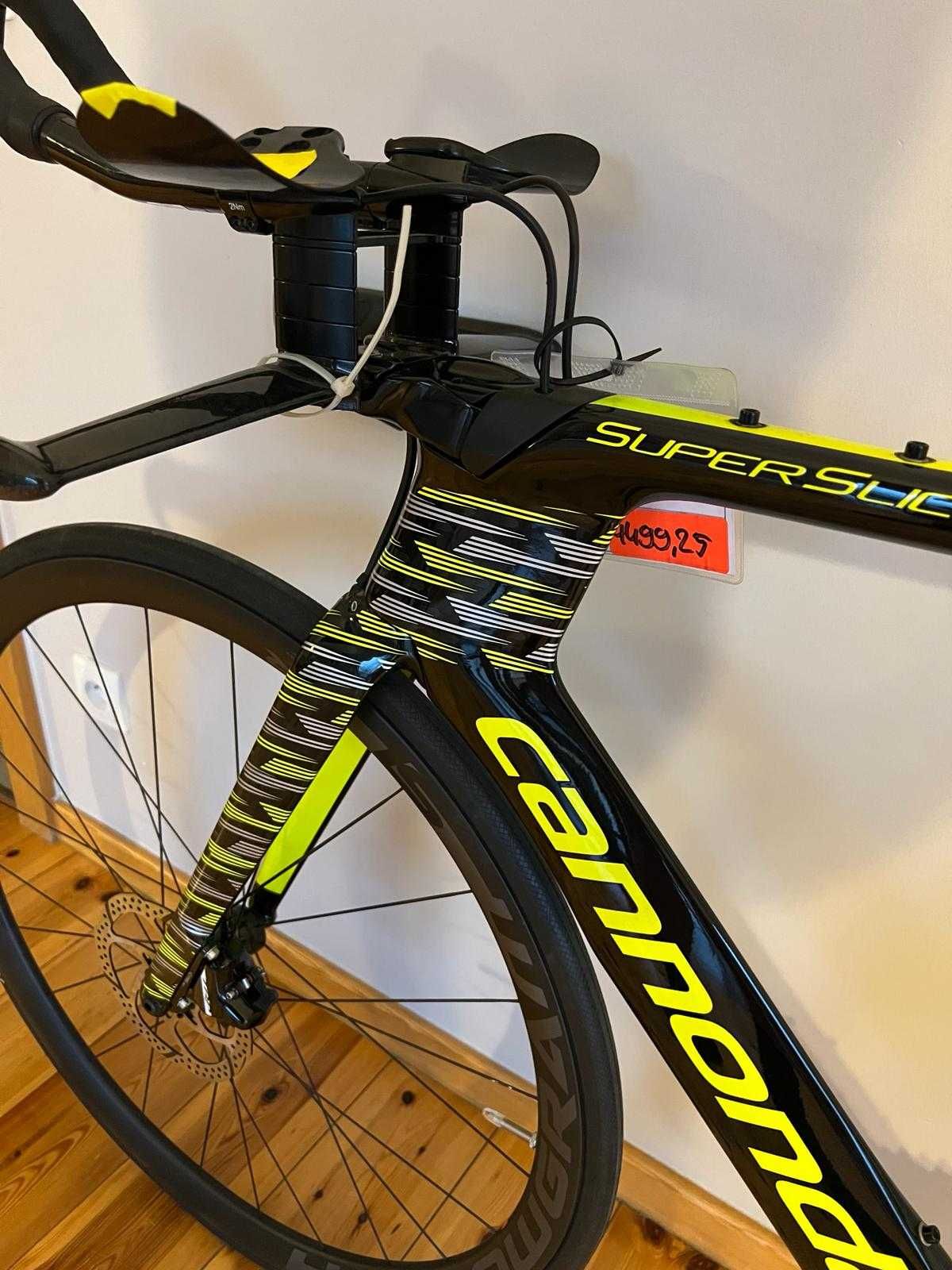 Cannondale Superslice Ultegra triathlon - TT szosa - nowy rama 54