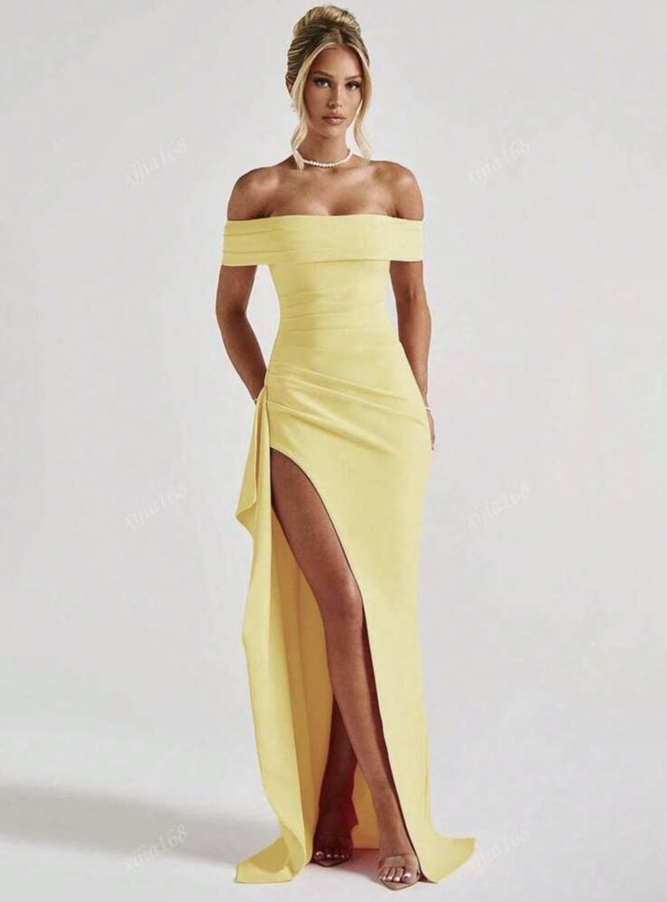 Vestido Comprido com Racha