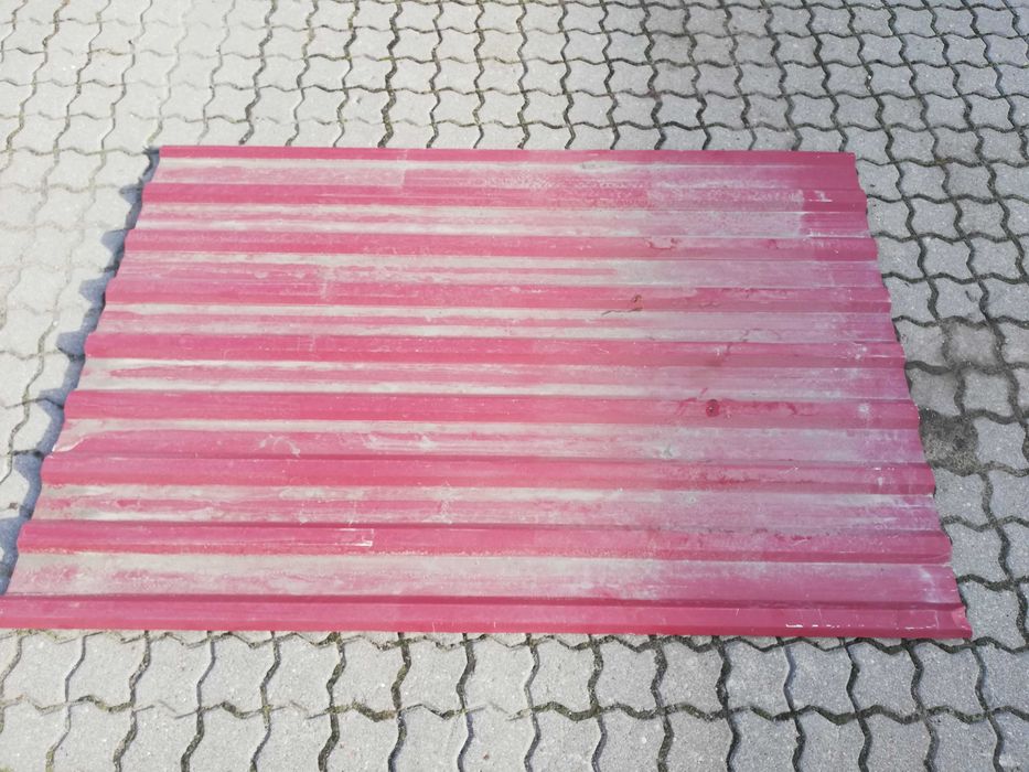 Blacha trapezowa na załatanie otworu po kominie