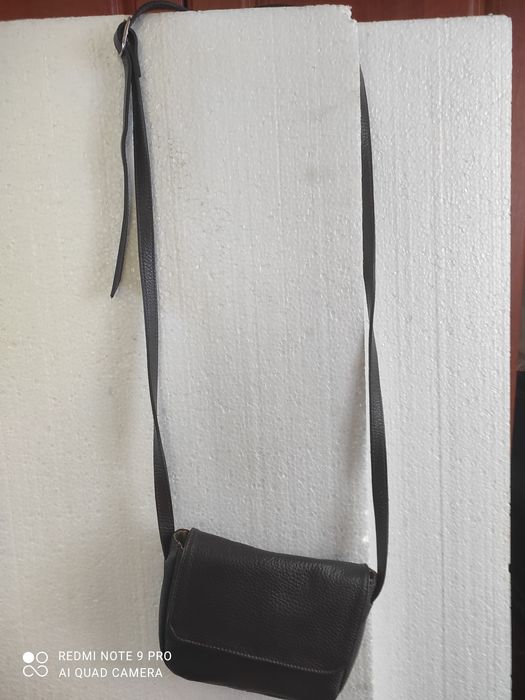 Новый Клатч натуральная кожа Италия