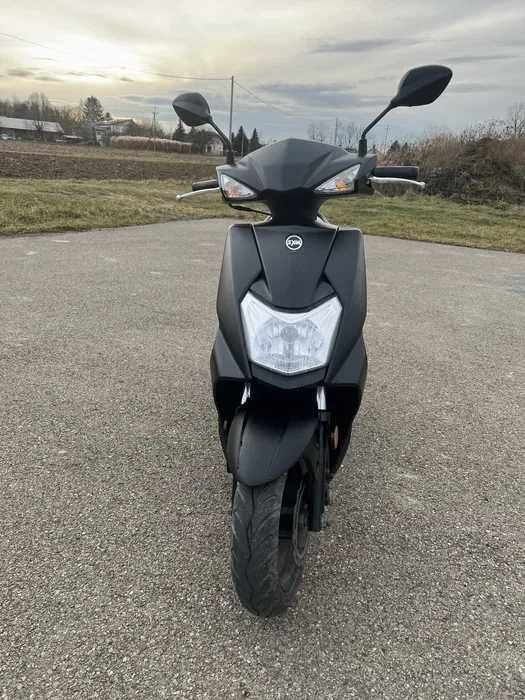 Sym Orbit III 3 Czarny Mat 2022 Niski Przebieg