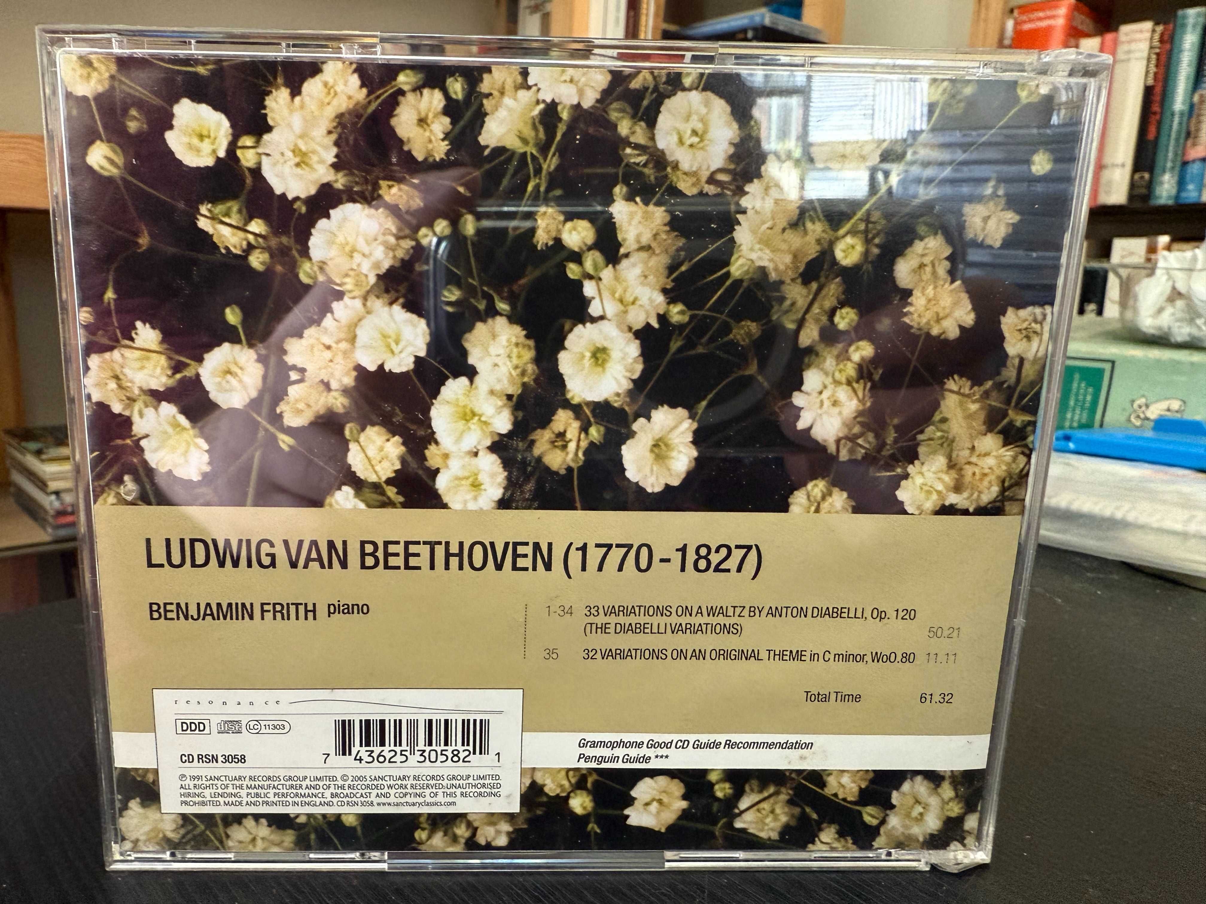 Beethoven – Diabelli Variations • 32 Variations Original Theme – Frith