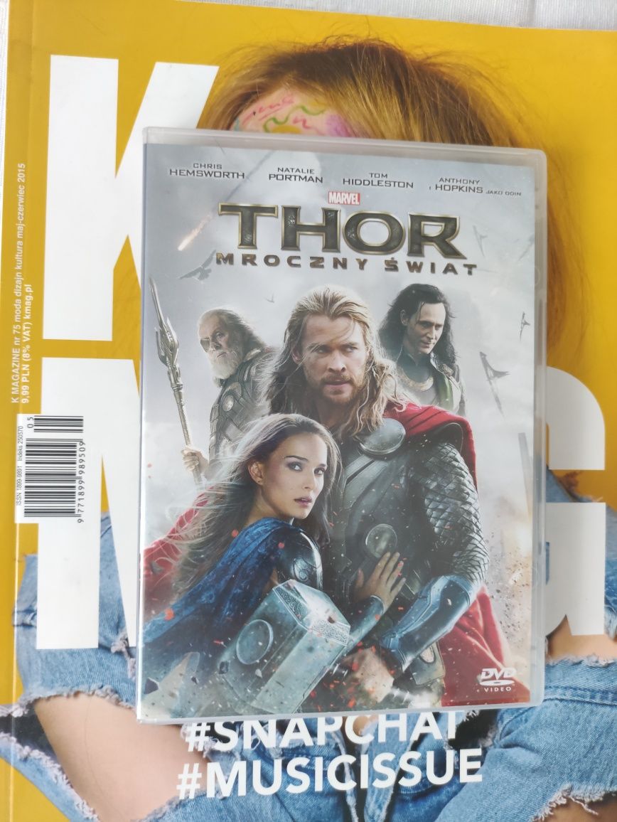 Film Thor Mroczny Świat płyta DVD Marvel dla kolekcjonera Kinoman