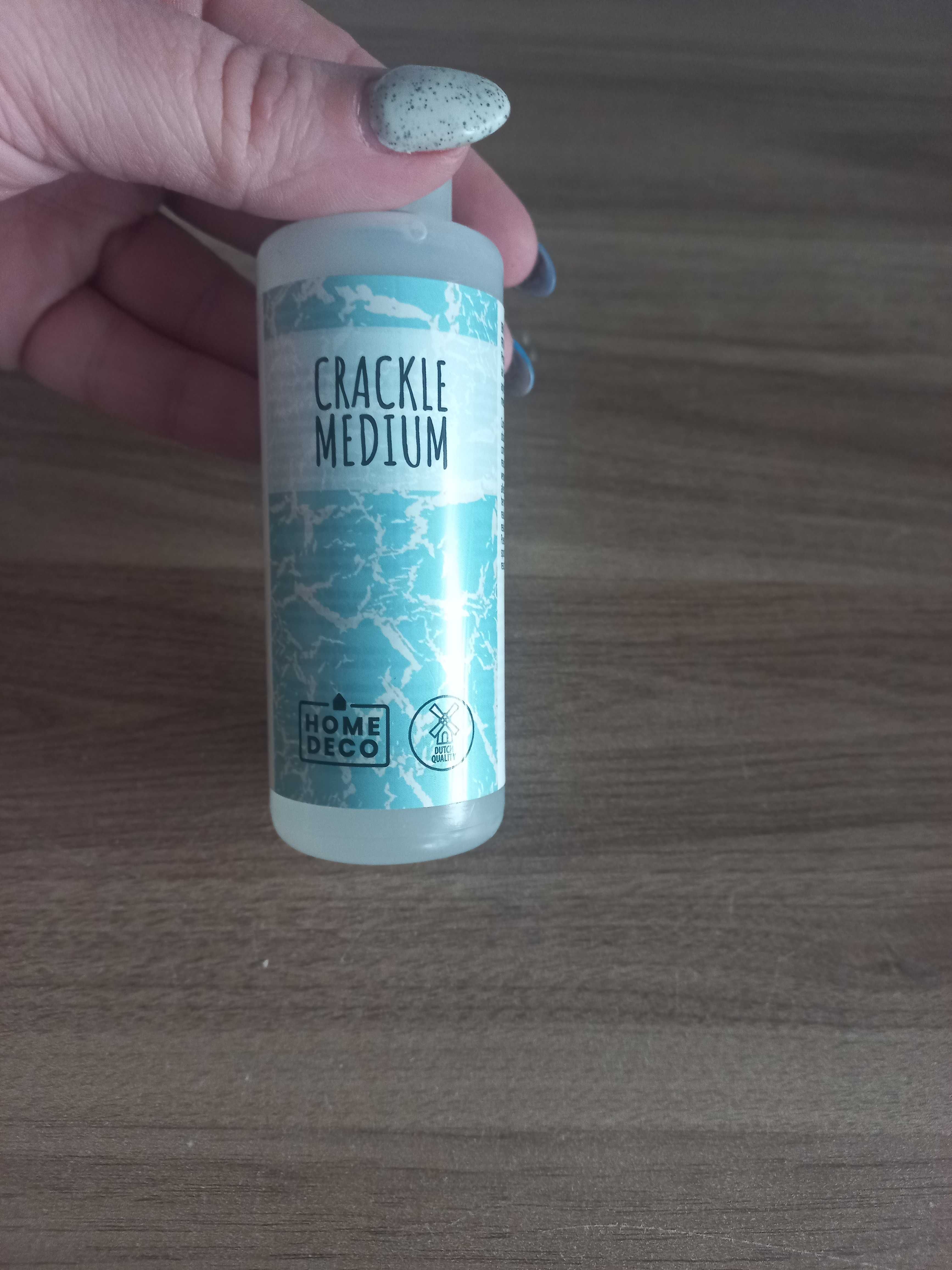 Lakier do spękań akrylowych Cracle Medium 80ml – efekt postarzenia