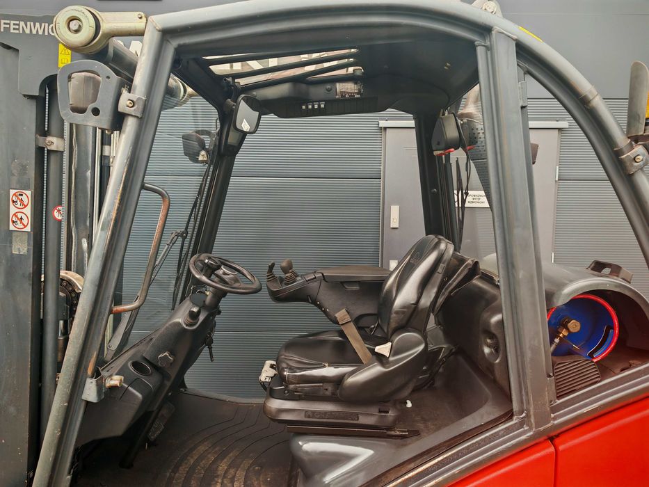 Wózek widłowy LINDE H25T-02, 2500 kg, LPG, Triplex