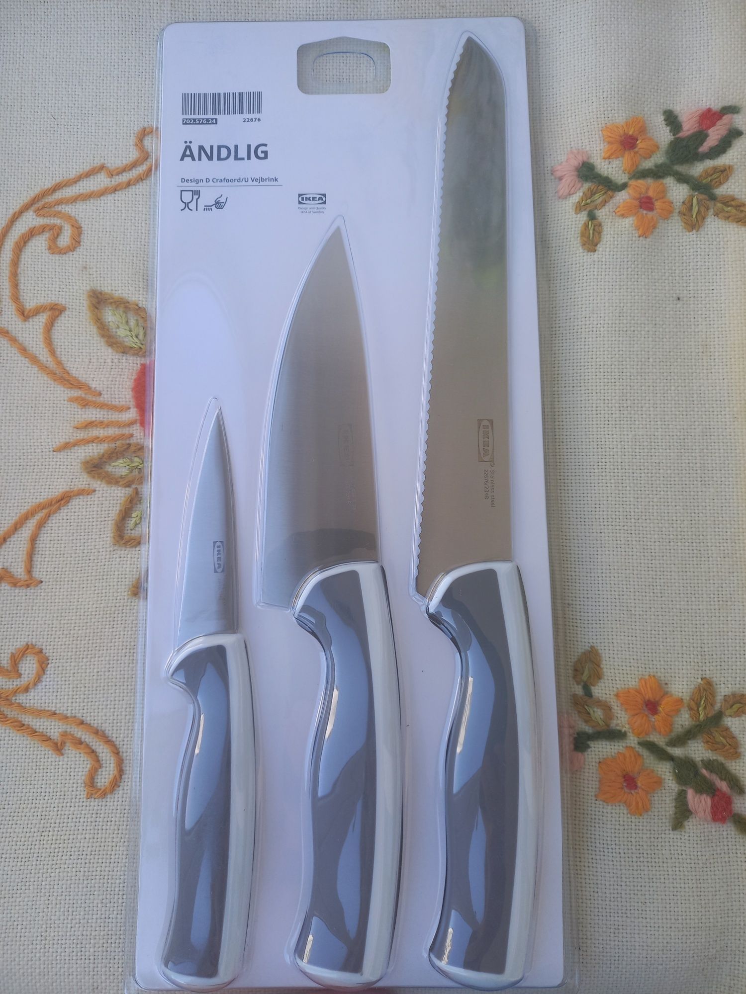 ІКЕА Набір ножів ÄNDLIG ендліг, подарунок