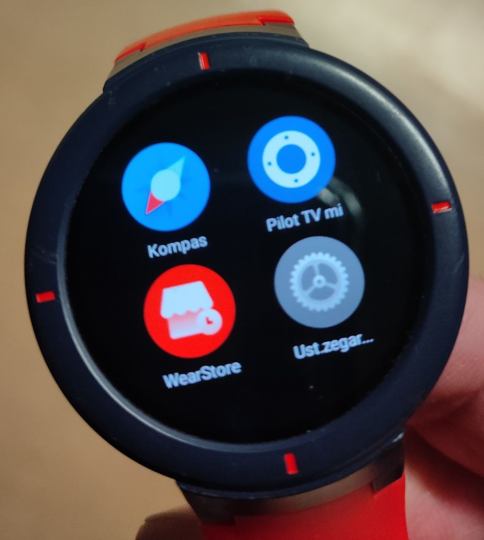 Amazfit Verge A1811 menu po polsku