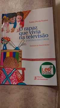 Livro "O rapaz que vivia na televisão"