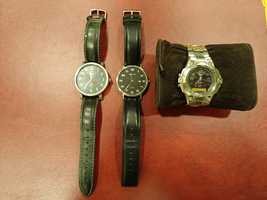 3 zegarki męskie: Bering, Casio Edifice, Timex