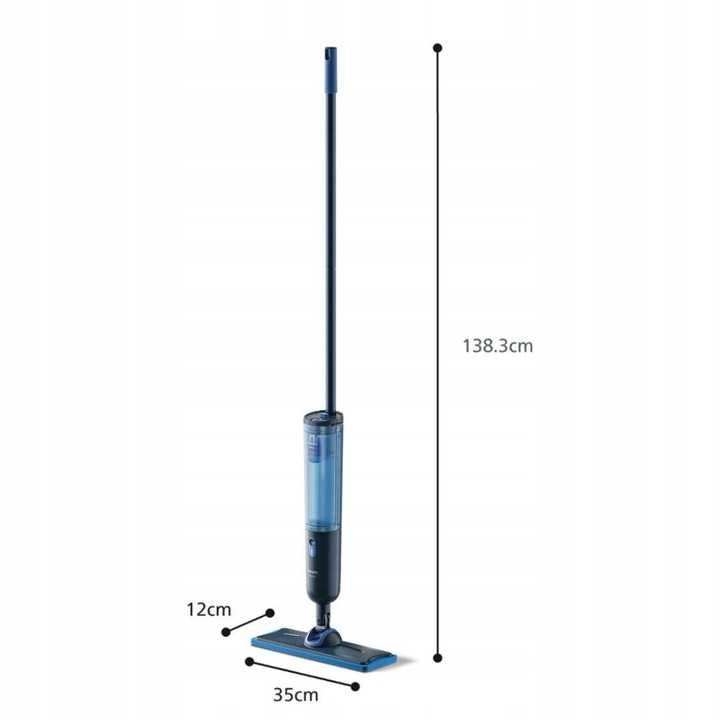 MOP ELEKTRYCZNY philips cichy do pogłóg 360 w zestawie z płynem +2xpad
