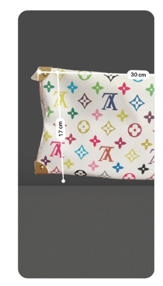 Torebka kuferek Louis Vuitton