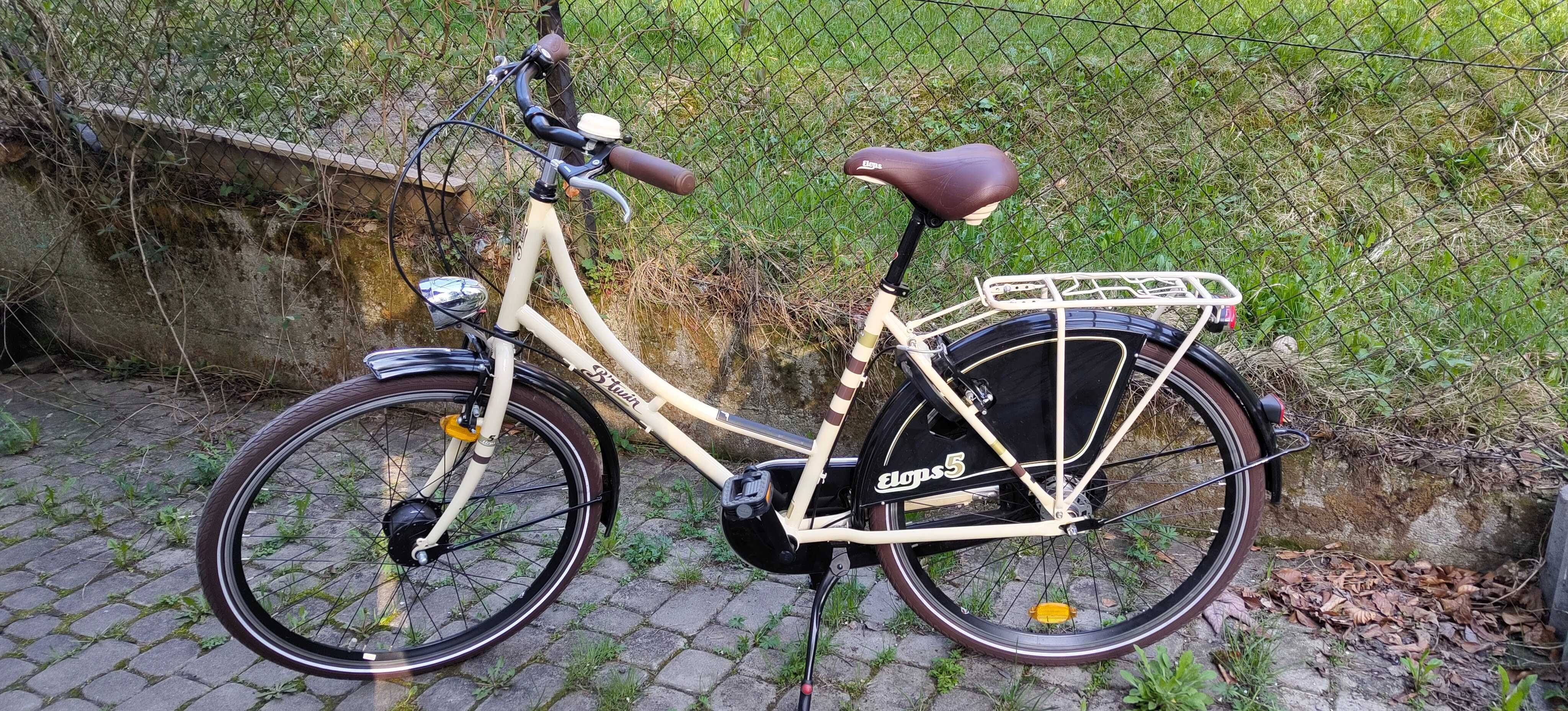 Rower miejski BTwin Elops 5 z przerzutkami. Rozmiat L/XL