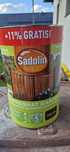 Impregnat do drewna orzech 5,5 l sadolin