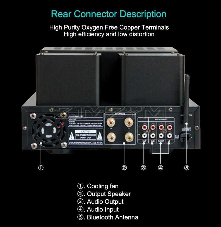 Усилитель гибридный лампово-транзисторный Nobsound  M12 UF60