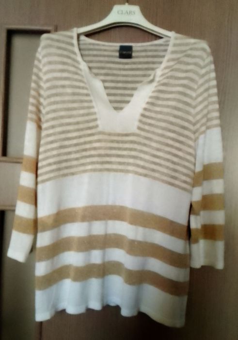 Свои фирменные брючные костюмы. Made in France, Italy. Размер 48-50.