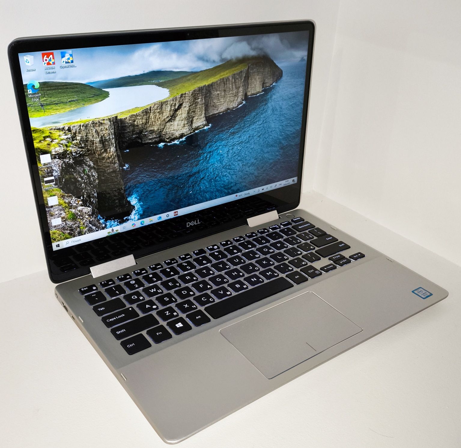Ультрабук трансформер Dell Inspiron 7420 2-in-1 /14 IPS /i7 10ядер