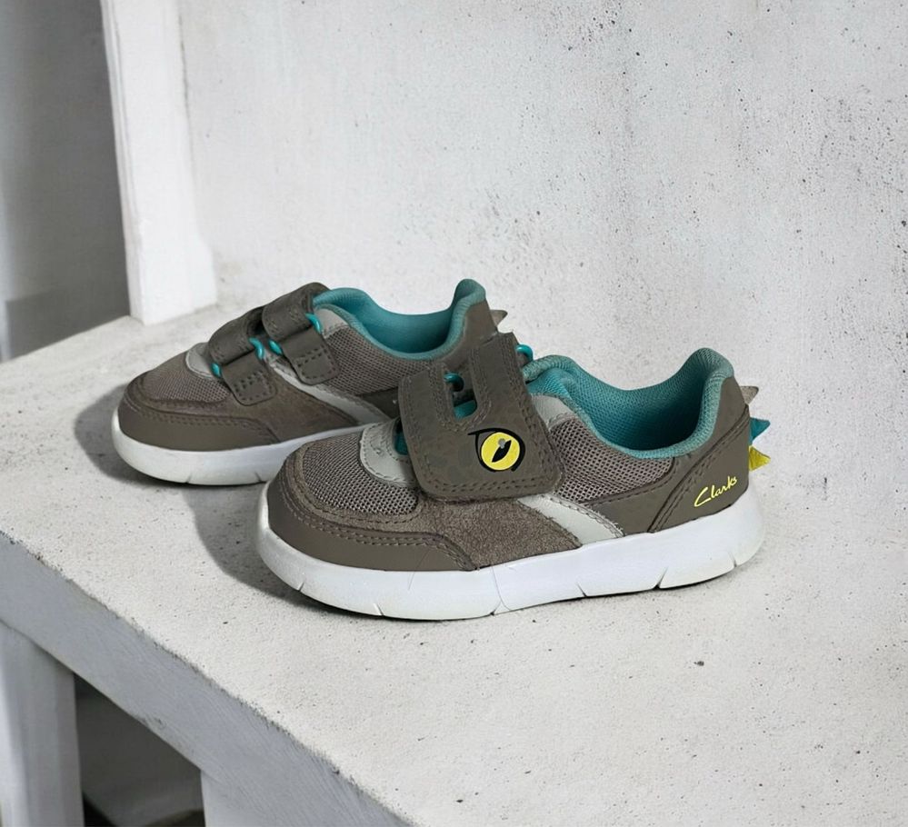 шкіряні кеди, кросівки Clarks для хлопчика