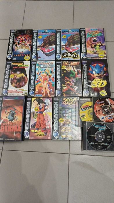Jogos para consola Sega Saturn